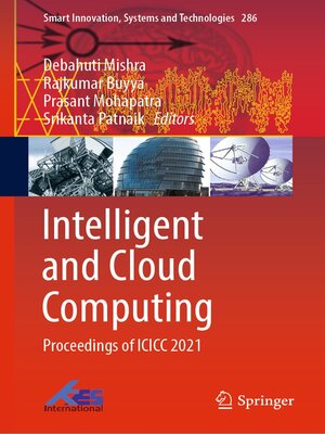 cover image of Intelligent and Cloud Computing